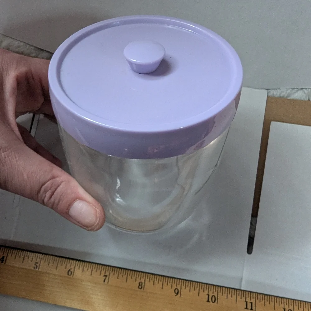 Purple Storage Organizer And 2 Containers